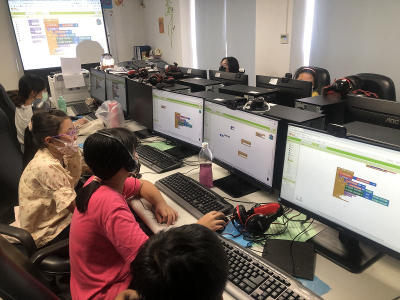 學習中