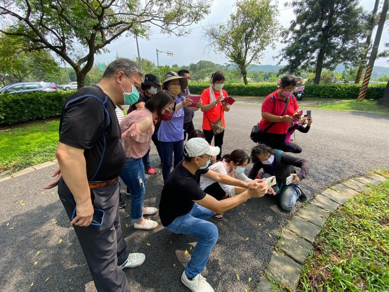 實際到番路的樹木銀行練習拍攝