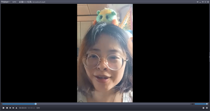 學員練習直播