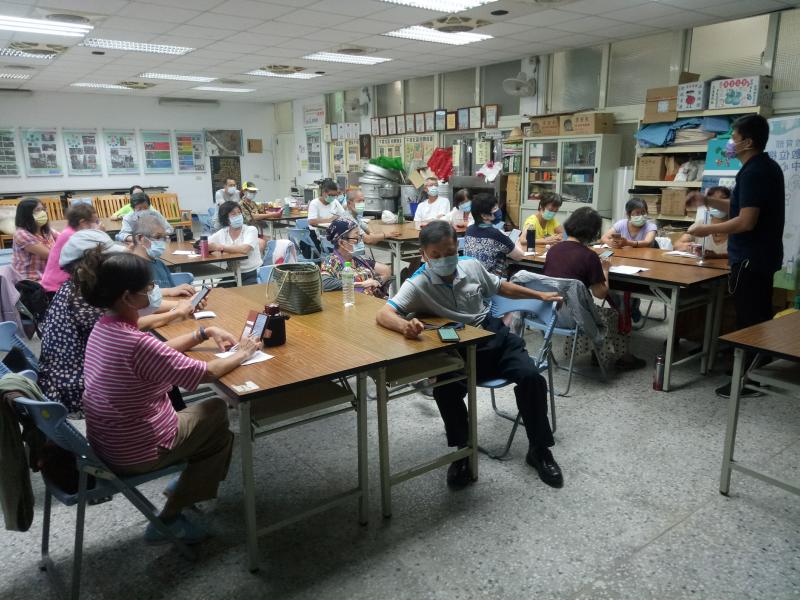 講師教學中
