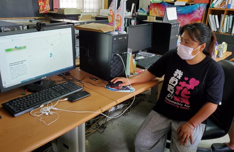 學員實際操作如何標誌地方特色