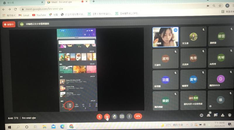 老師利用手機實境操作，讓學員學習無距離