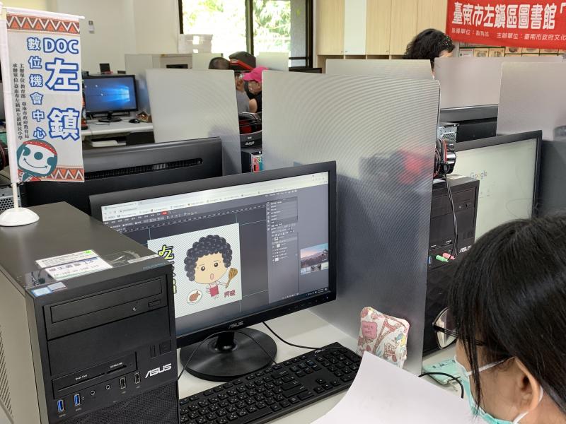 學員自己手繪的貼圖