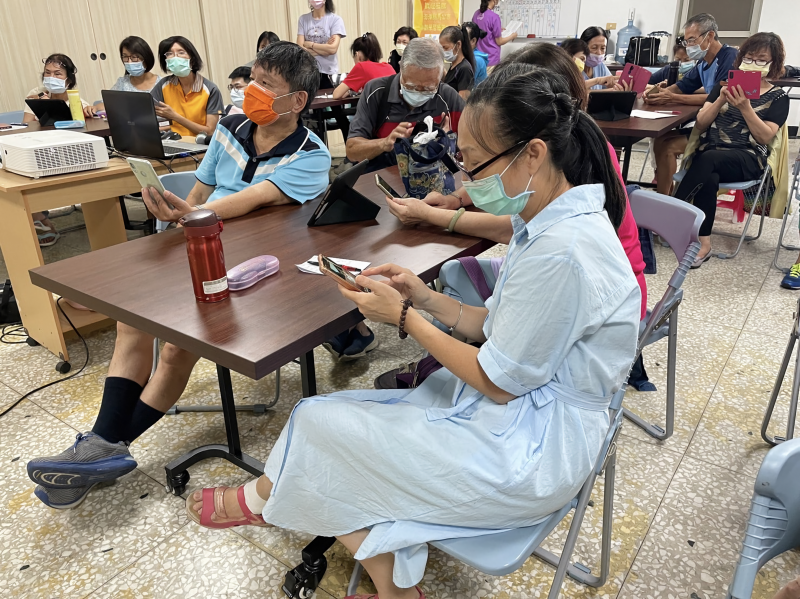 今天課程大家很踴躍來參加