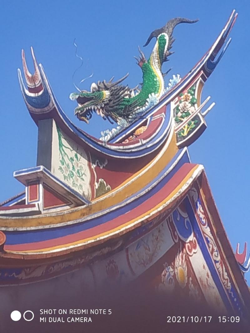 廟脊上的鰲