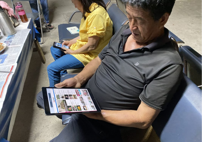 學員了解台灣各地在地新聞