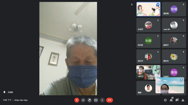 興阪村理事長百忙之中也來參與