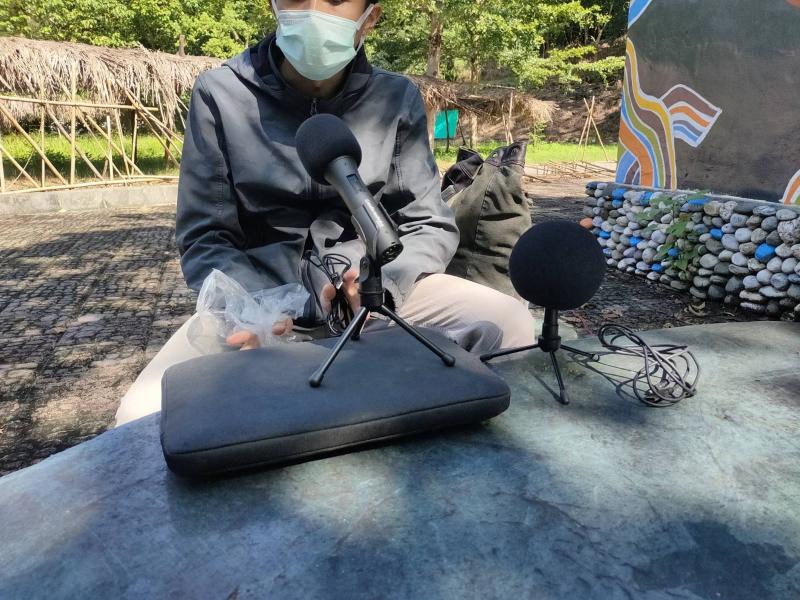 錄製時所具備的工具