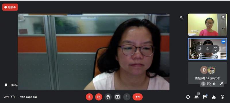 學員上課畫面