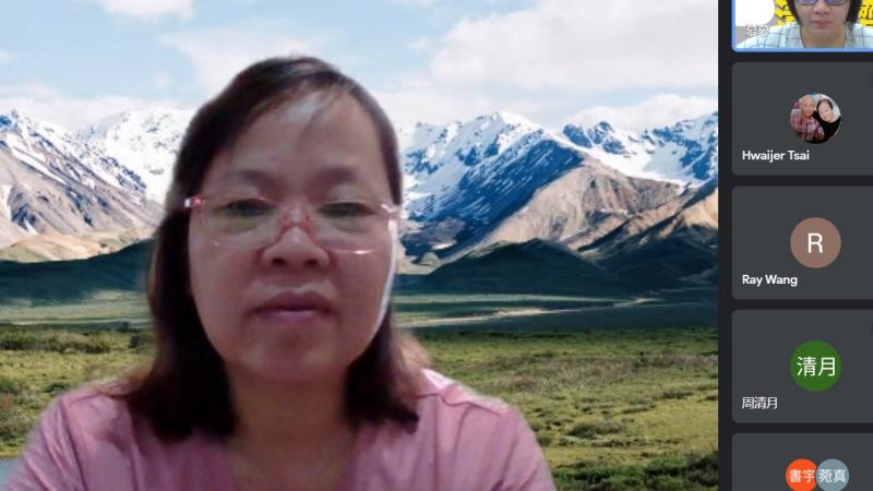 學員分享詐騙經驗。