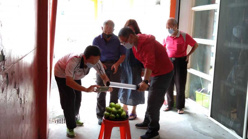 為所需的道具及場景影片拍攝過程