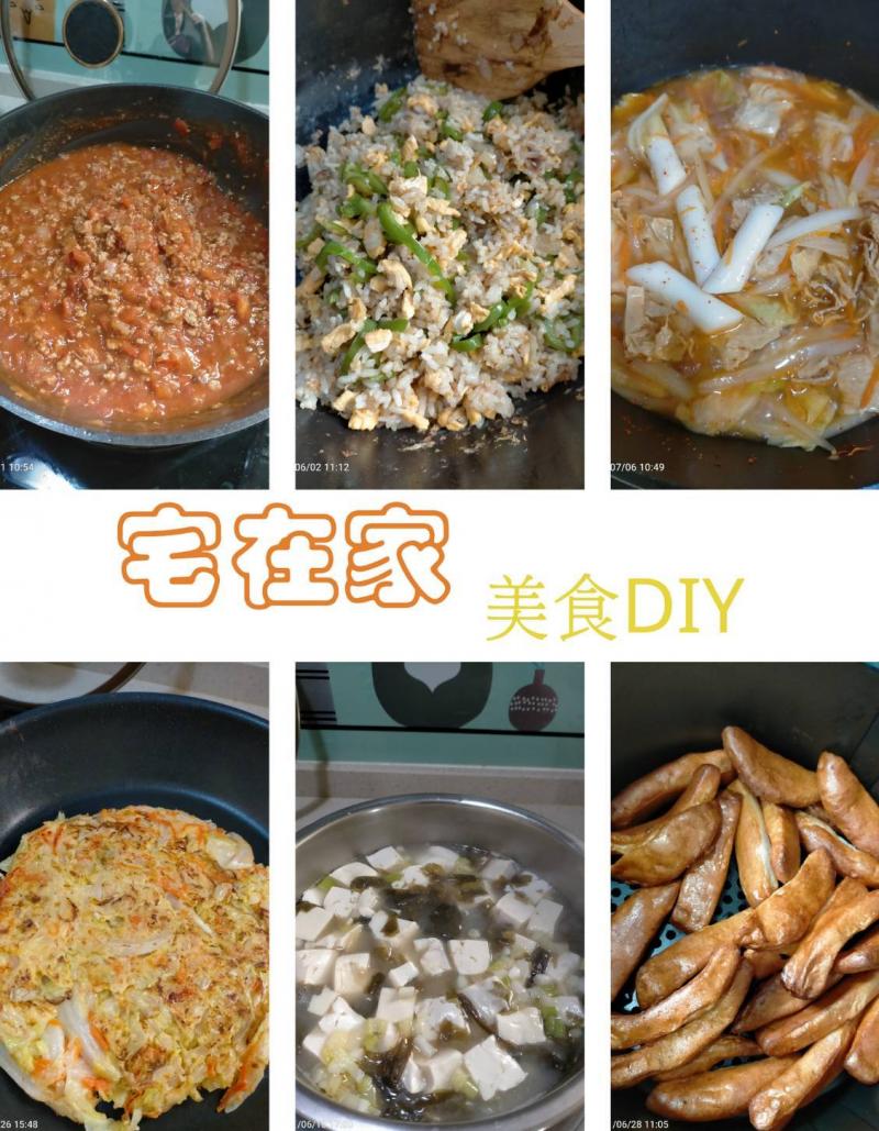 學員自己做的美食