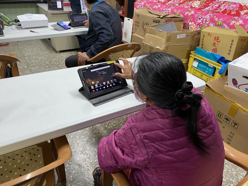 平板上網設定。