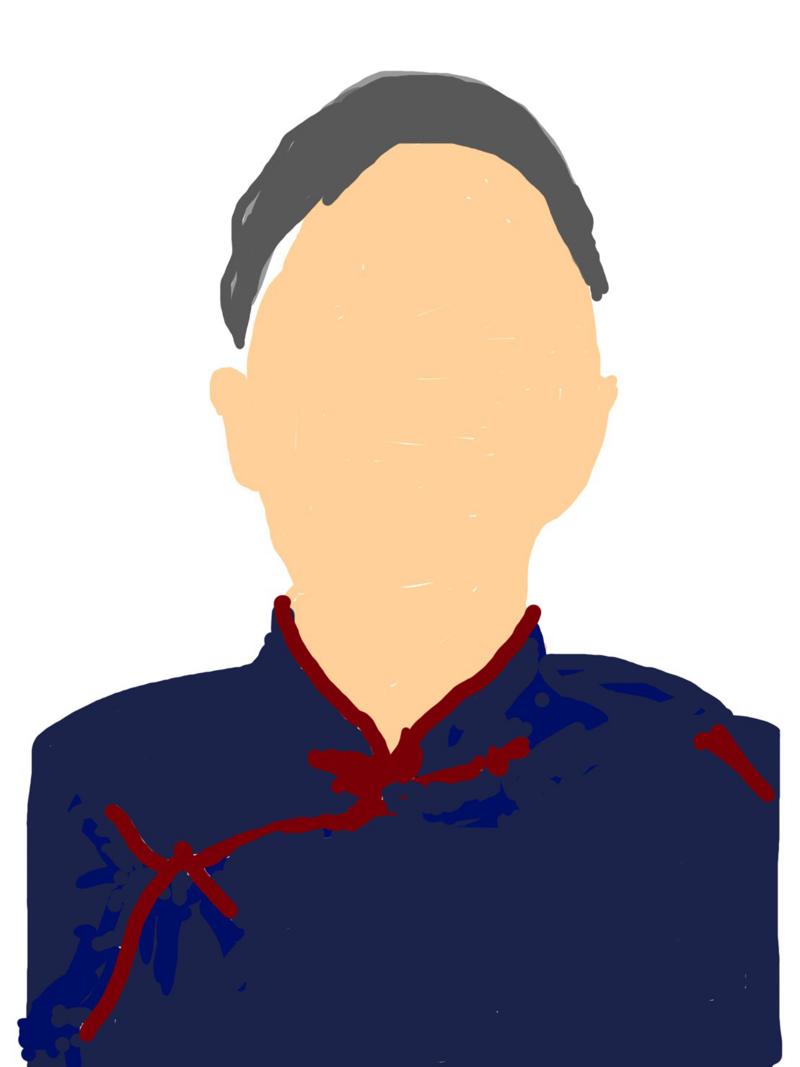 近90歲的阿嬤畫的很好