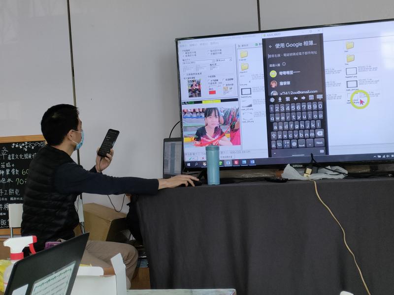 壢西坪社區上課