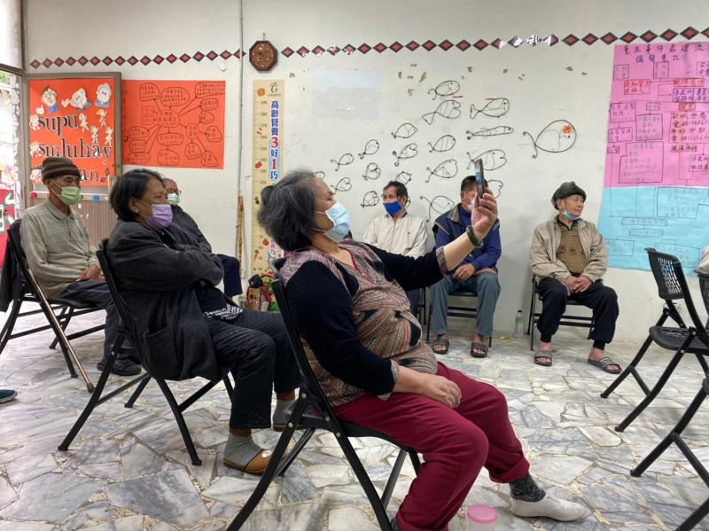 學員實際體驗自拍。