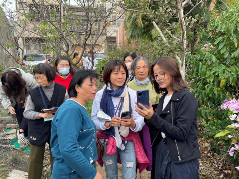 在同心老街學習拍照