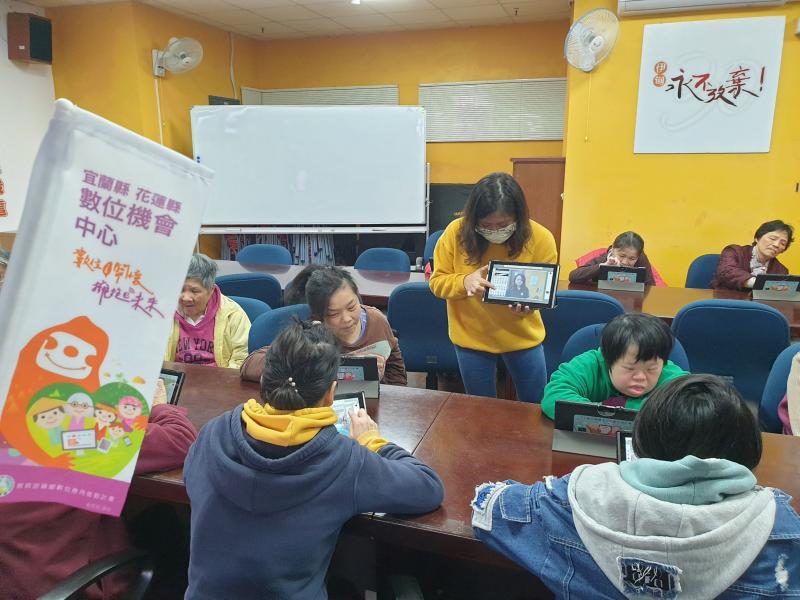 學員們很期待老師教學