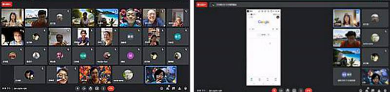 學員們認真聽課