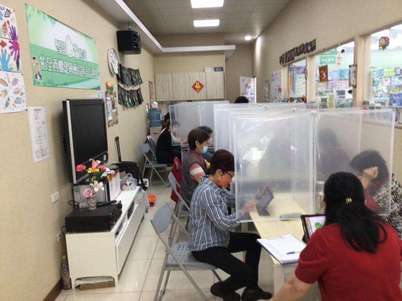 行動分班課程上課現場