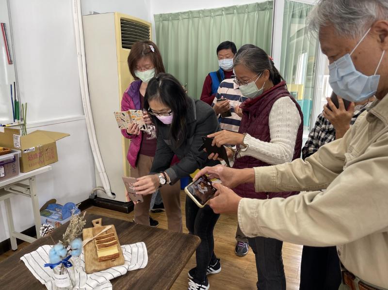 學員上課練習情形