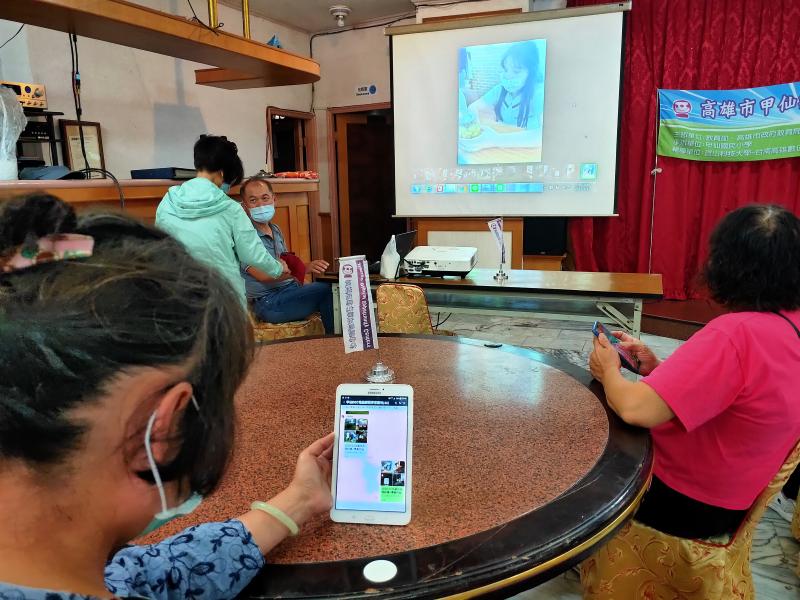 學員們分享拍照攝影的作品