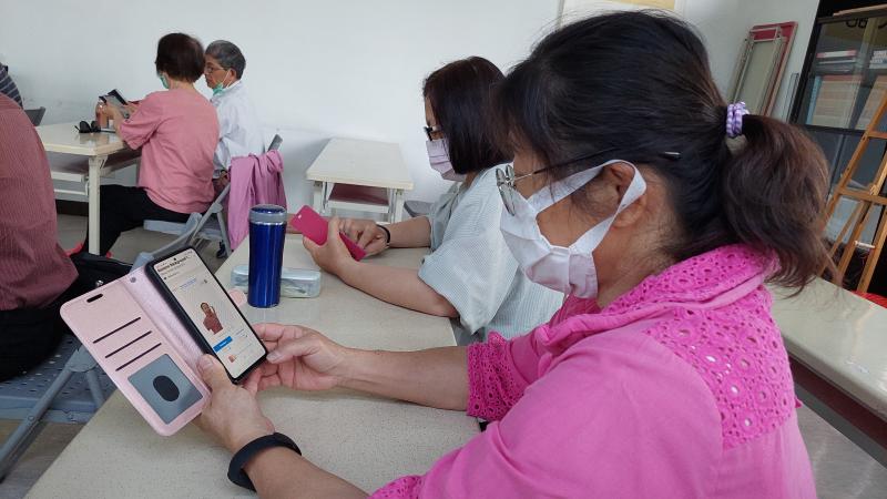 學員操作修圖去背情況