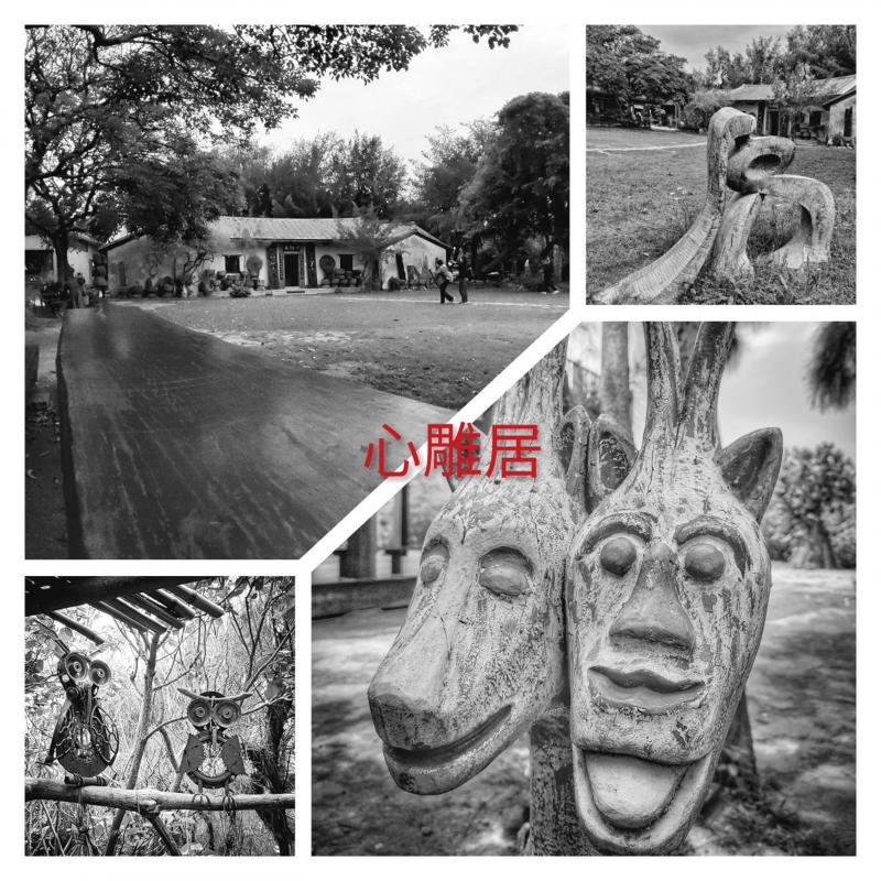 學員的拼貼作品