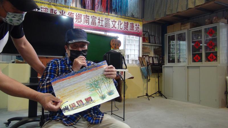 學員畫出自己的生命經驗