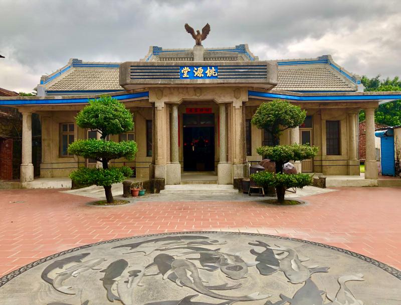 古建築廣角拍攝