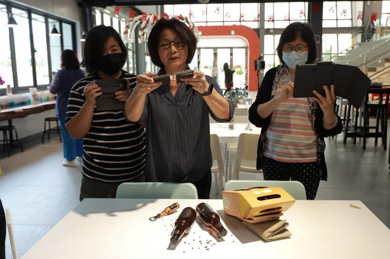 學員立角拍攝練習