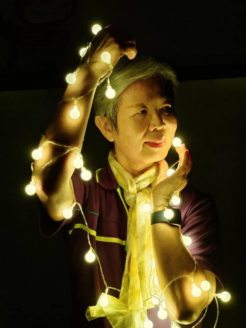 鄭姓學員拍出唯美的沙龍照