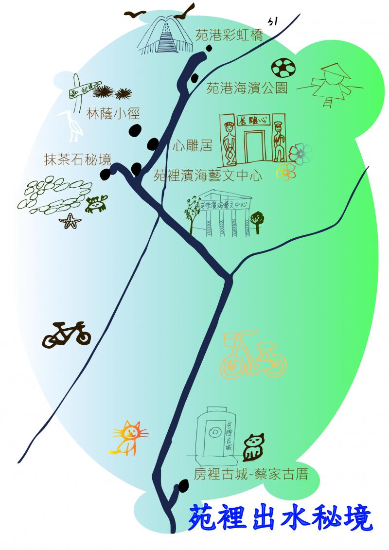 學員景點路線圖