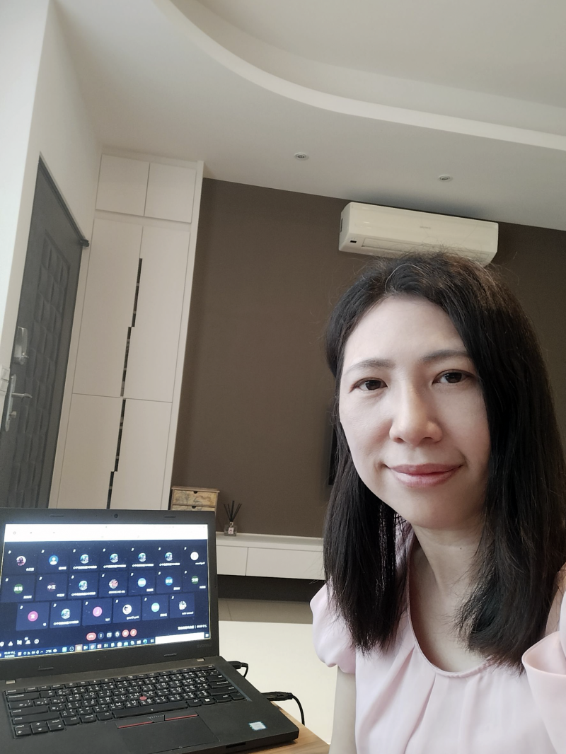 配合防疫工作，老師在家連線