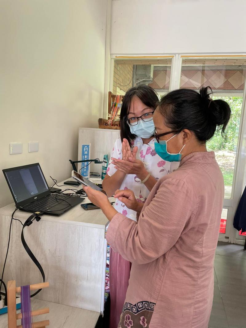 個別指導學員剪接影片