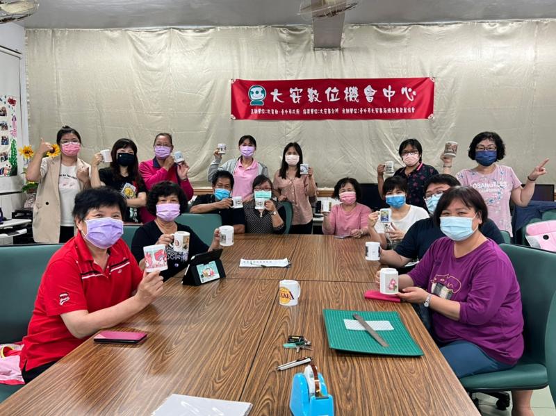 對於自己的設計成果學員們都很滿意