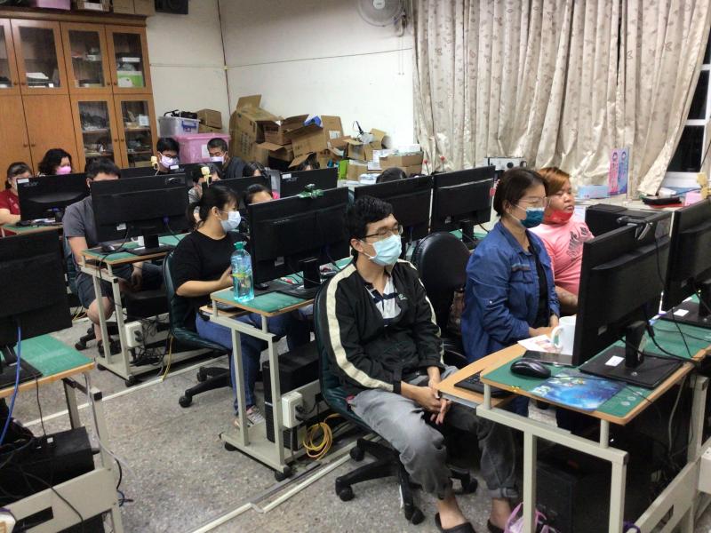 -學員上課畫面