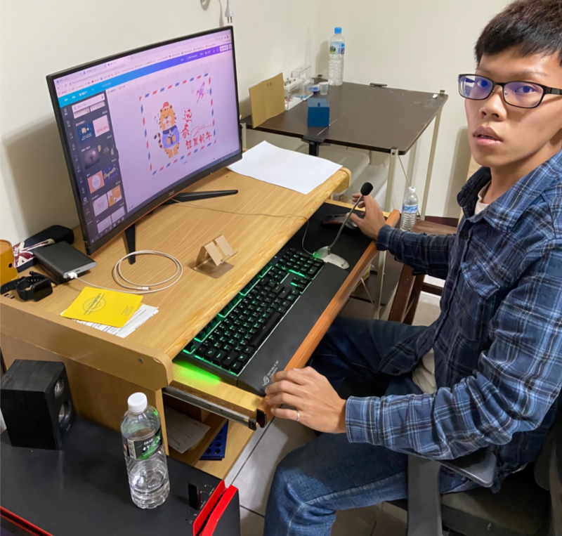 負責授課指導本次課程的講師陳信宏先生