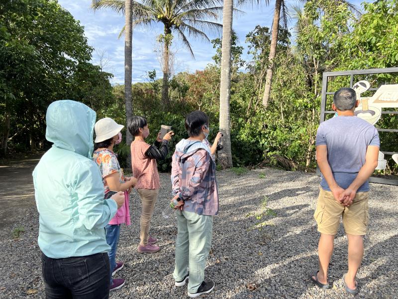 學員實地拍攝練習