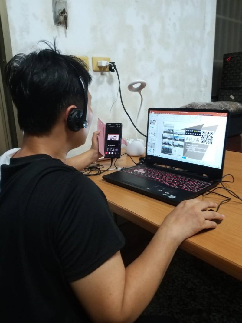 安琪老師協助數位足跡課程(線上)