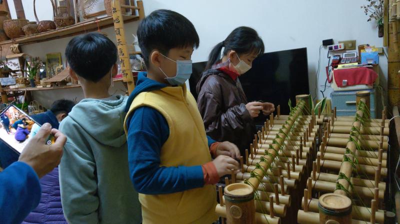 組裝完成開始測試