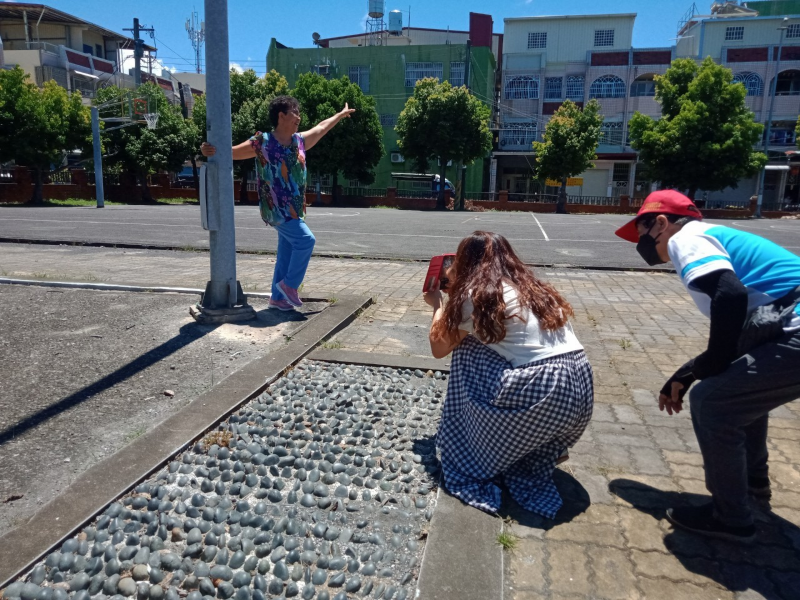 戶外人物景色攝影練習