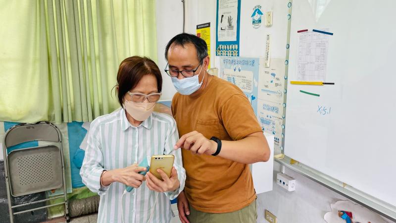 學員詢問講師問題