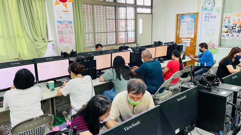 學員上課操作情形