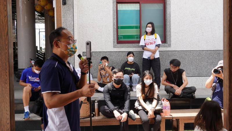 講師介紹360度環景的實務體驗