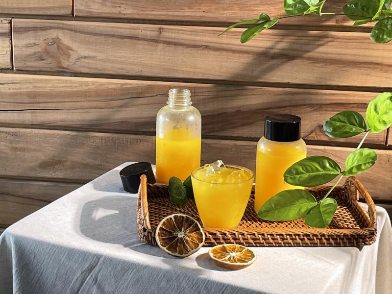 晚崙西亞香丁果汁，這樣的天拍的我好想來一杯消暑