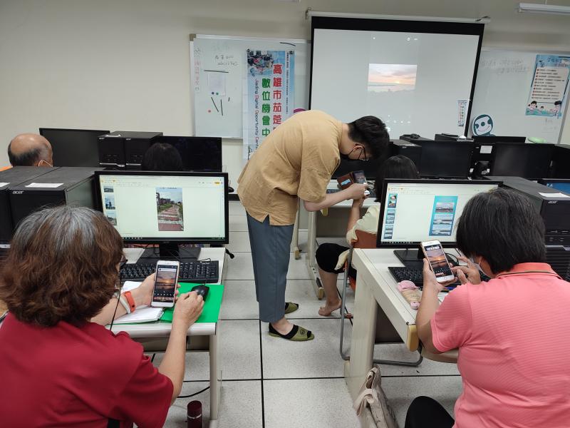 講師指導學員調整影片長度及如何剪輯的技巧