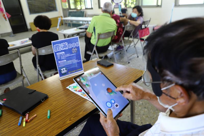 爺爺使用3D Quiver 繪圖及平板動起來