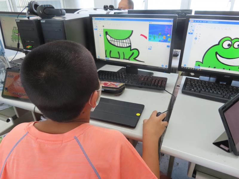 原來可以設計會動的青蛙!