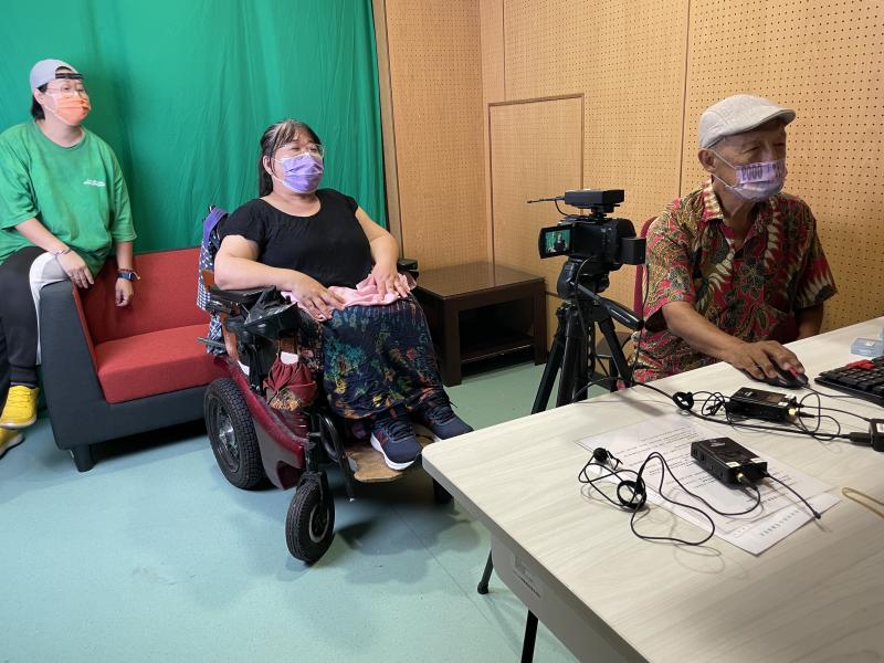 學員自行操作過程